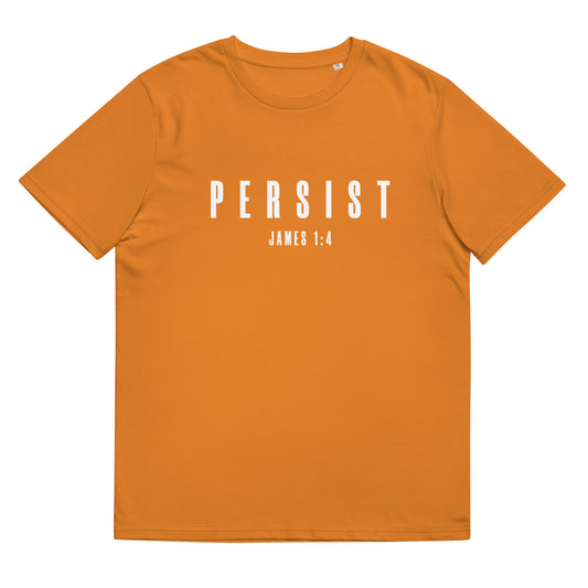 Persist Burnt Orange & White Tshirt